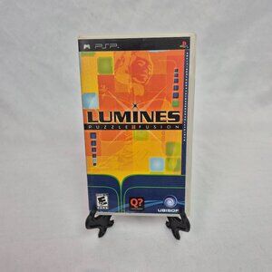Lumines PSP Sony Playstation Portable Box & Disc Only EXCELLENT CONDITION!!!